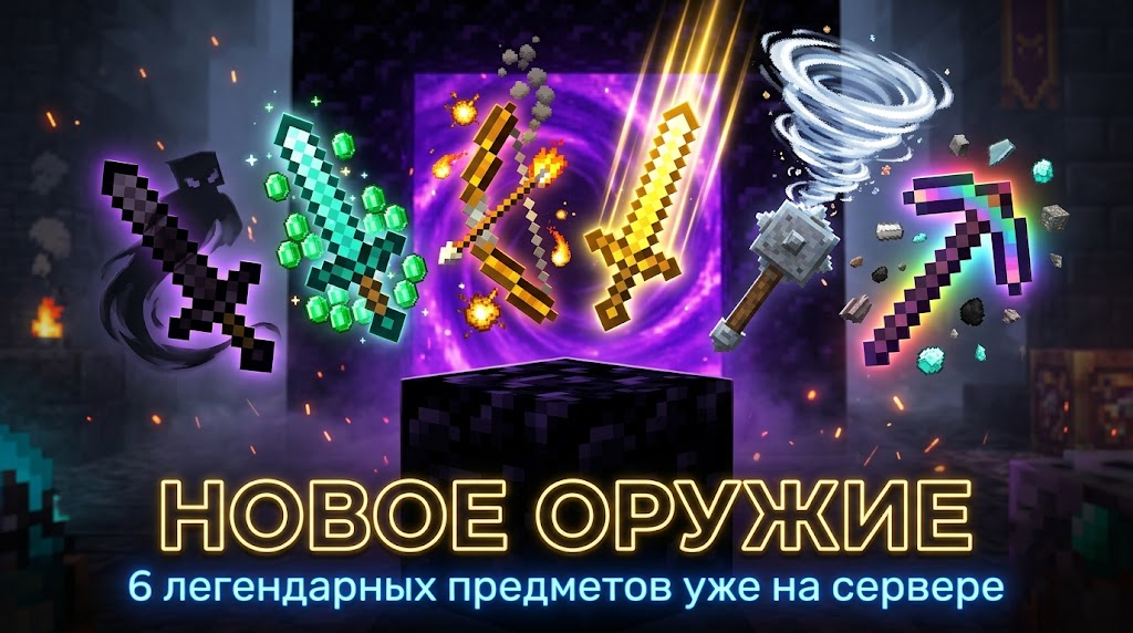 Легендарные оружки подъехади прямо сейчас